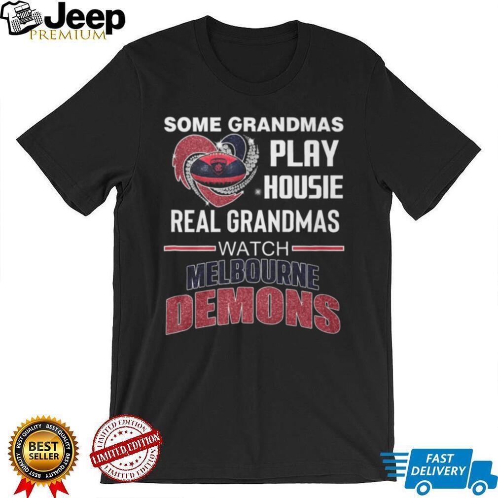 Melbourne Demons Football Grandma Funny Sports Fan Graphic T Shirt