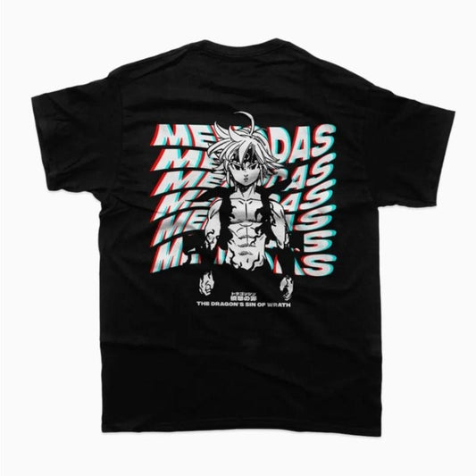 Meliodas Seven Deadly Sins T-Shirt Menswear Streetwear Top Sweatshirt, Hoodie, Comfort Colors