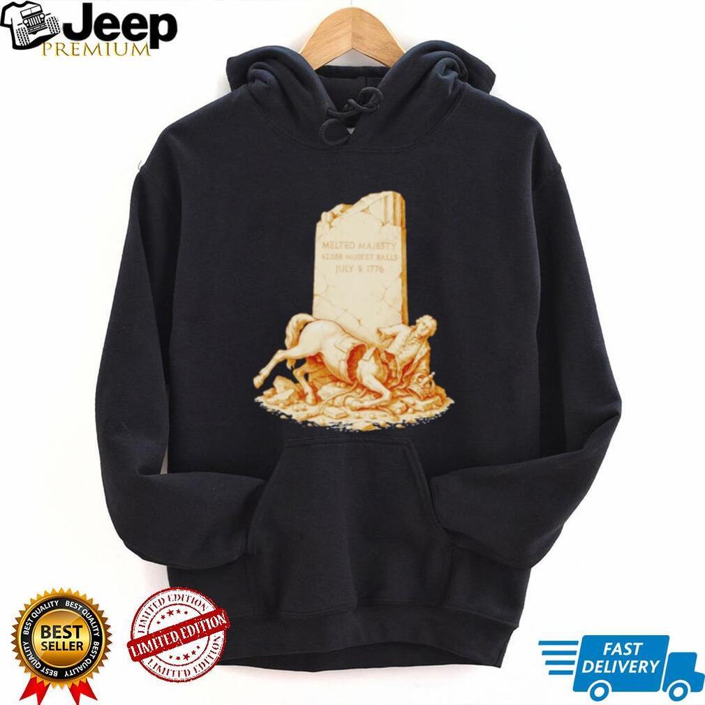 Melted Majesty 42088 Musket Balls July 9 1776 shirt