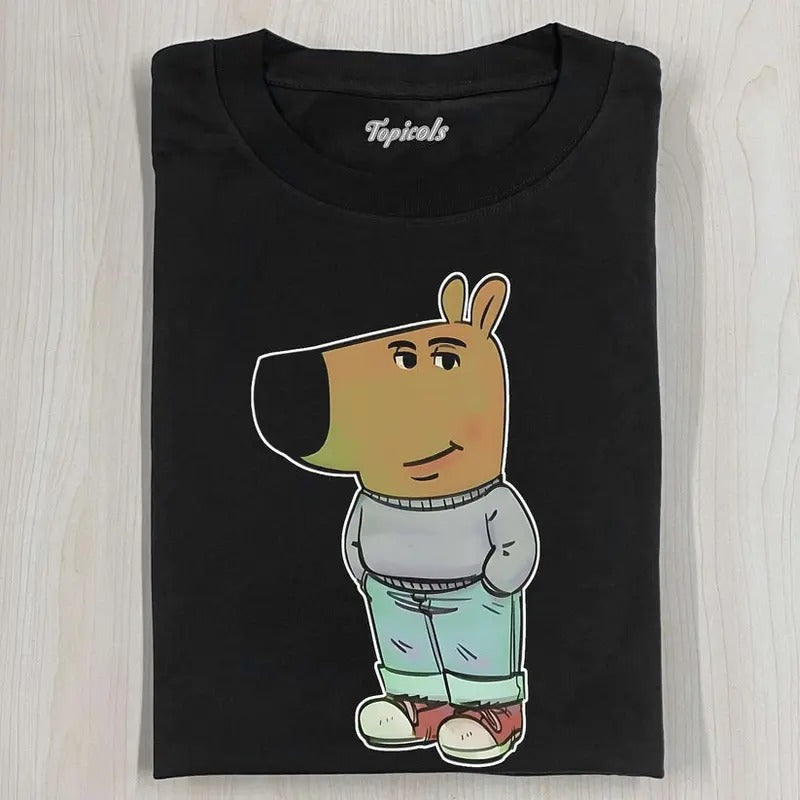 Meme Just A Chill Guy Graphic Unisex Tee Shirt, Chill Guy, Funny Meme Genz Dank Tee, Sweatshirt, Hoodie, Comfort Colors Top Menswear Streetwear