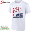 Men in blazers land of the free kick shirt
