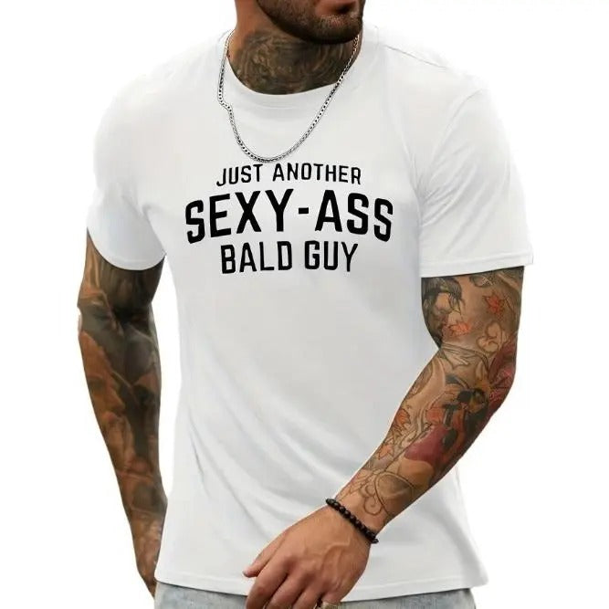 Men's Fashion Crew Neck Short Sleeve Sports T-Shirt - Comfortable, Versatile, and Sporty - Perfect for Summer, Spring, and as a Gift Made in USA