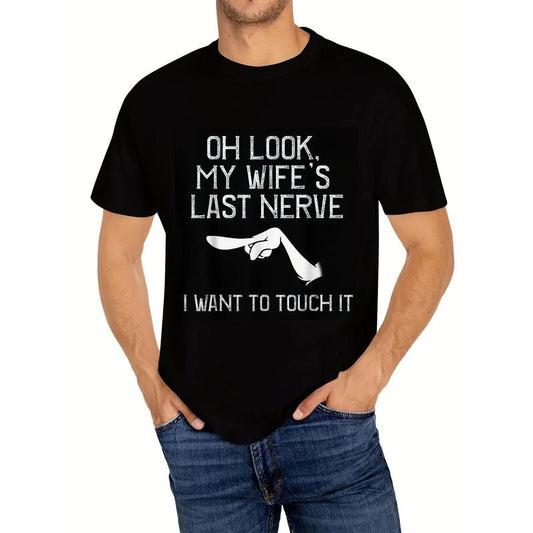 Men's Funny T-shirts For Daily Wear And Casual Style Shirts Are A Fun Gift For Your Husband Or Boyfriend 220g made in usa