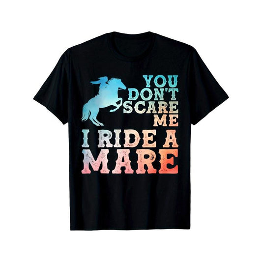 Men's Premium Cotton T-Shirt with Horse Print