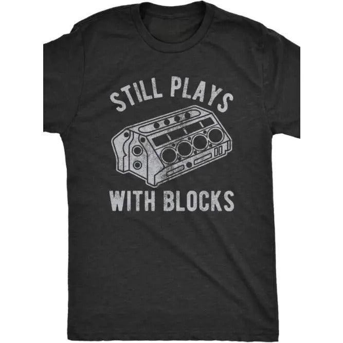 Men's T-shirt fun car mechanic racing garage design Made in USA