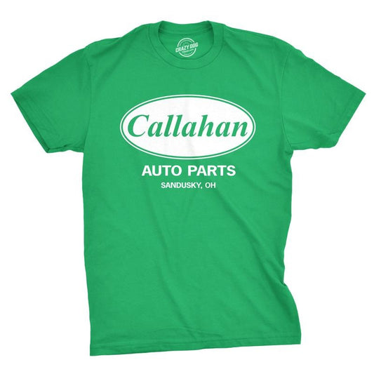 Mens Callahan Auto T shirt Funny Shirts Cool Humor Graphic Saying Sarcasm Tee Mens Funny T Shirts Cool Tees Soft Stylish Casual Menswear Funny Movie Short Sleeve Novelty Tees for Guys
