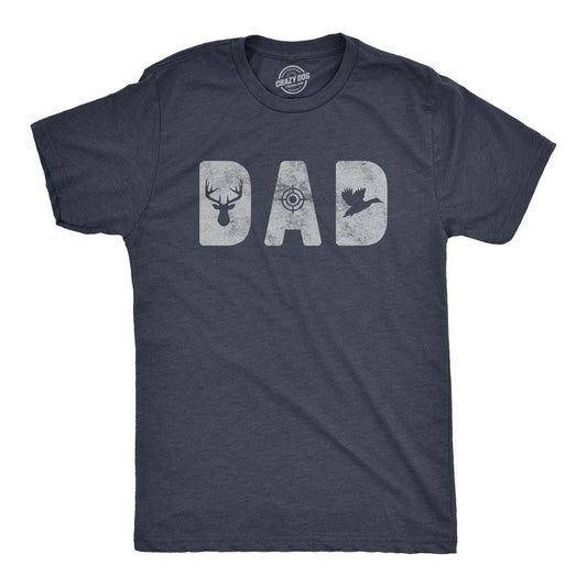 Mens Dad Hunting T Shirt Funny Fathers Day Gift for Dad Outdoor Deer Hunter Graphic Tee Mens Funny T Shirts Cool Tees...
