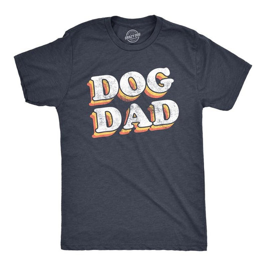 Mens Dog Dad T Shirt Funny Saying Gift for Him Hilarious Graphic Tee Quote for Guys Mens Funny T Shirts Cool Tees Soft...