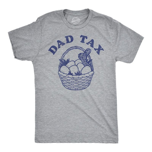 Mens Funny T Shirts Dad Tax Sarcastic Easter Graphic Novelty Tee For Men Mens Funny T Shirts Cool Tees Soft Stylish...
