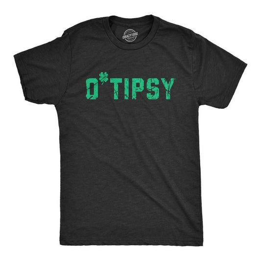 Mens OTipsy Funny St Patricks Day Drinking T Shirt for Guys Mens Funny T Shirts Cool Tees Soft Stylish Casual Menswear...