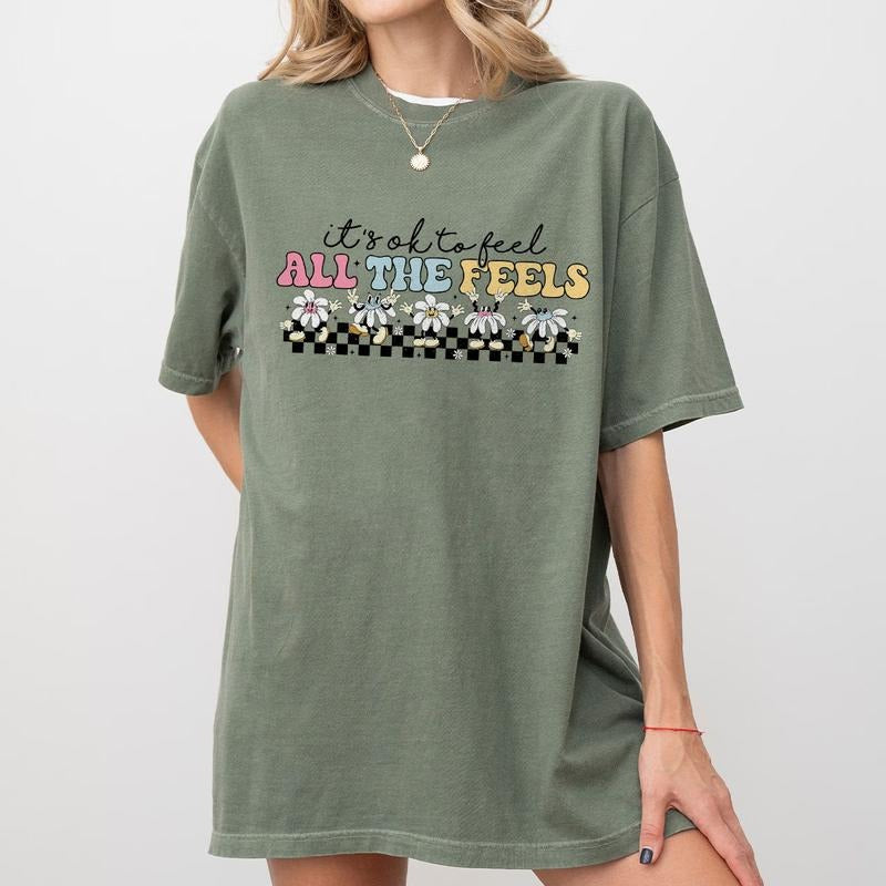 Mental Health Shirt, Anxiety Shirt, School Counselor T-Shirt, Sped Teacher Gift, Teacher Appreciation Gift, School Psychologist Shirt, Teacher Women Top