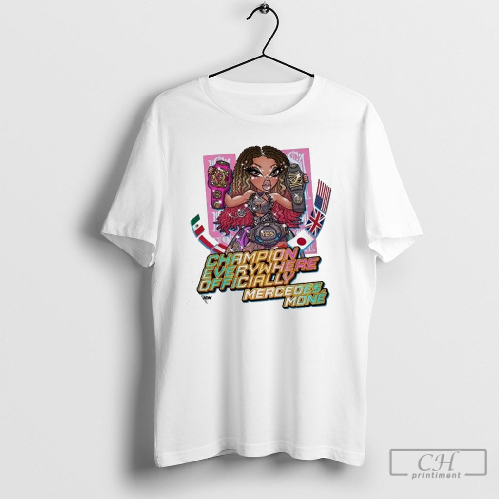 Mercedes Mone Champion Everywhere Officially Comfort Colors Soft Shirt Sweater