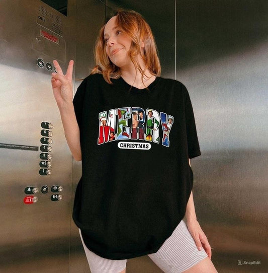 Merry Christmas 90s Movies tshirt, Vintage Christmas Movies Shirt, Retro Xmas Movies Shirt, Family Reunion Shirt