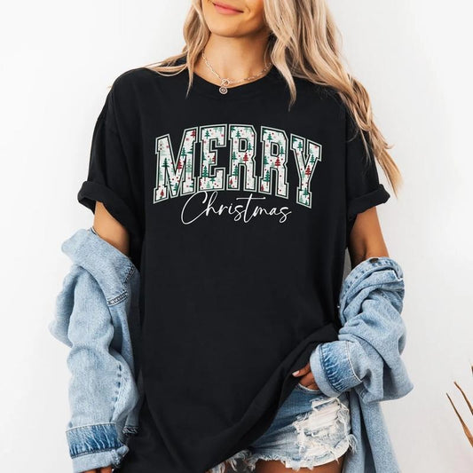 Merry Christmas Sweatshirt, Christmas Vibes Sweater, Holiday Christmas Tee Shirt, Gift For Christmas
