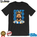 Messi Argentina King Of The GOATs shirt