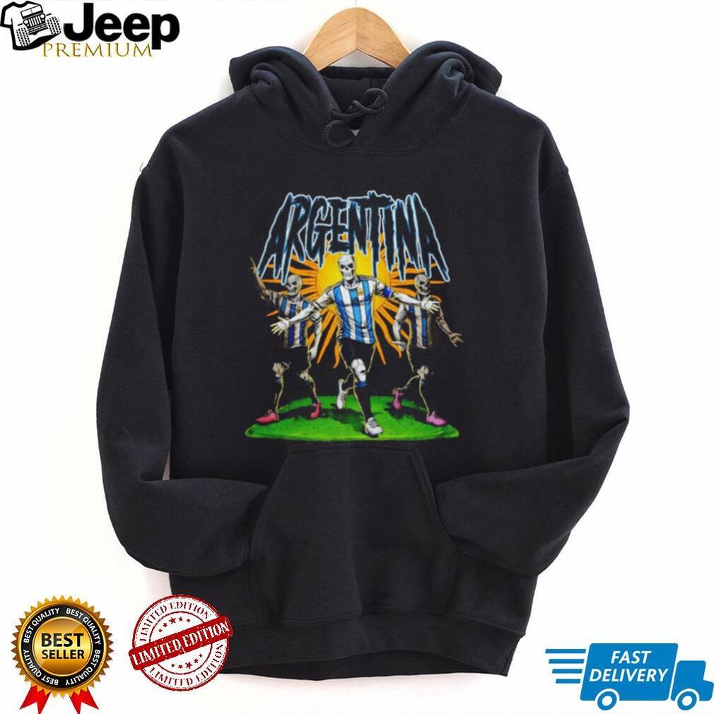Messi vs Argentina Soccer Skeleton World Cup 2026 Final match shirt