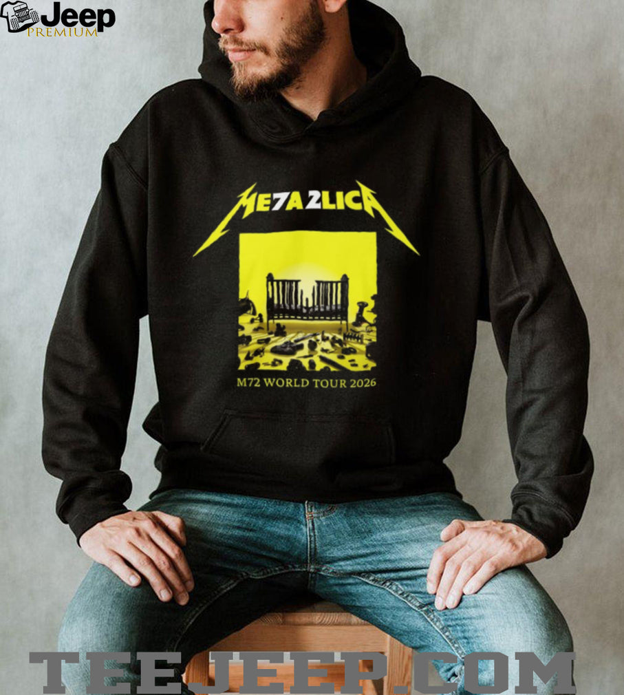 Metallica M72 World Tour 2026 72 Seasons Crib Graphic T Shirt