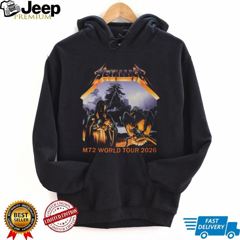 Metallica M72 World Tour 2026 Reaper Eagle Heavy Metal T Shirt