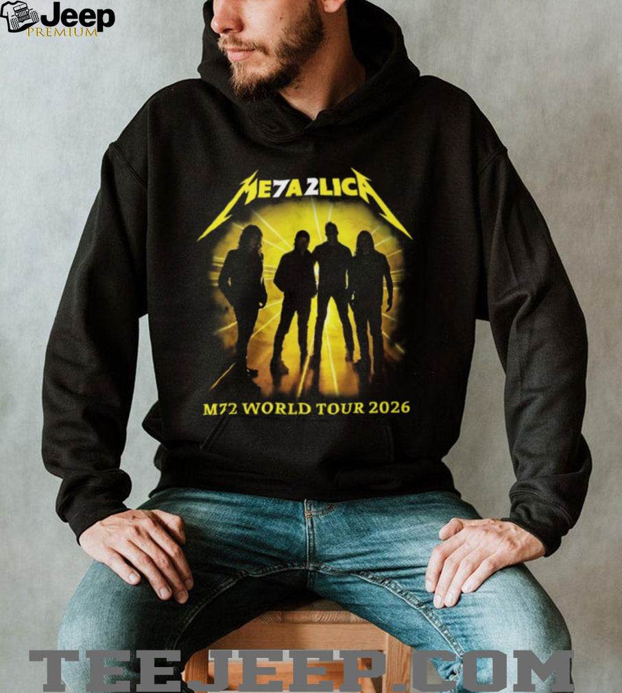 Metallica M72 World Tour 2026 Silhouette Lighting Effect T Shirt