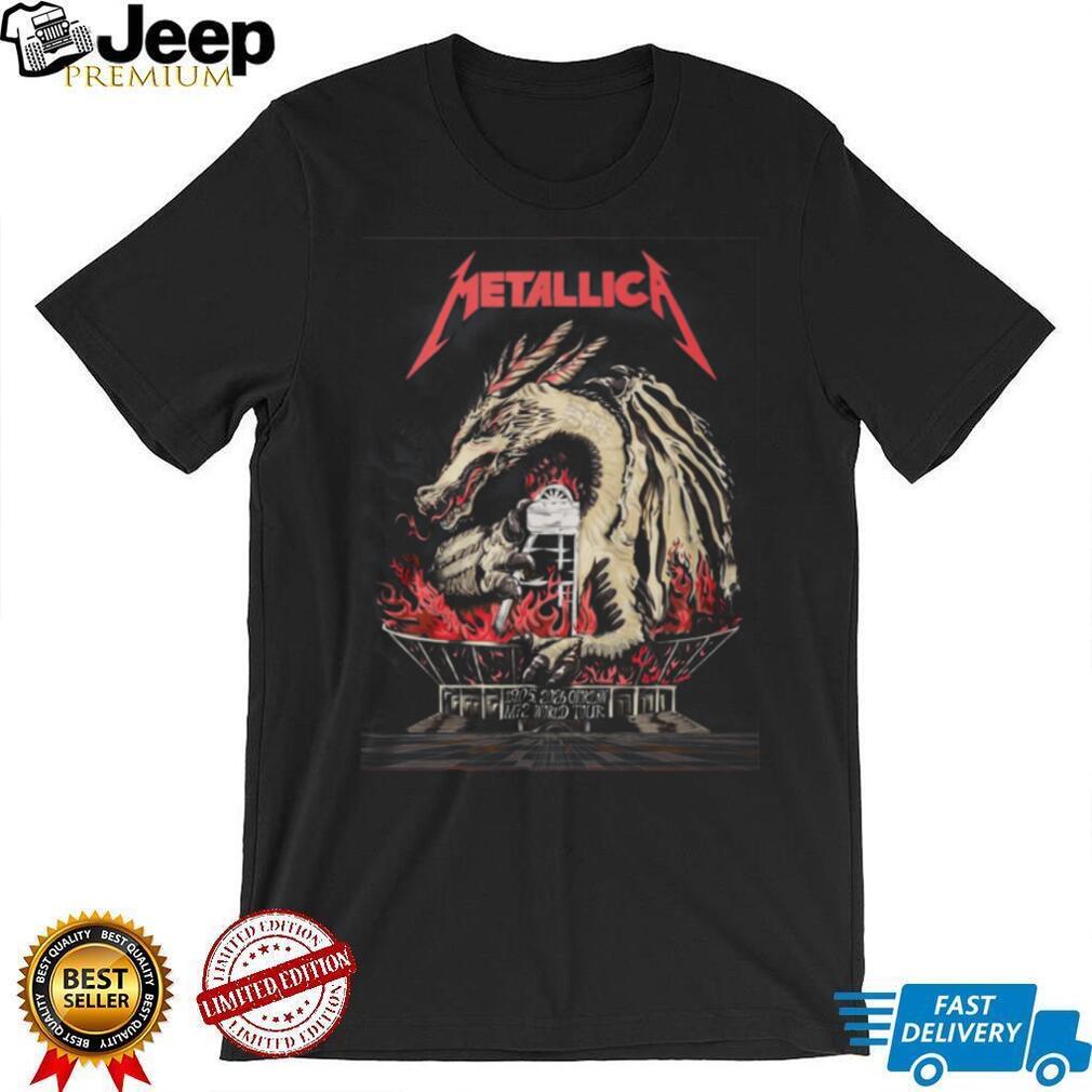 Metallica M72 World Tour Dragon Chorzow 2026 Concert T Shirt