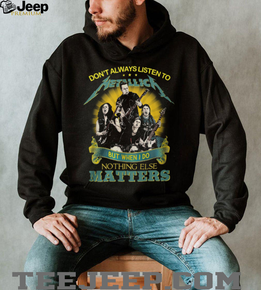 Metallica Nothing Else Matters Band Members Graphic T Shirt