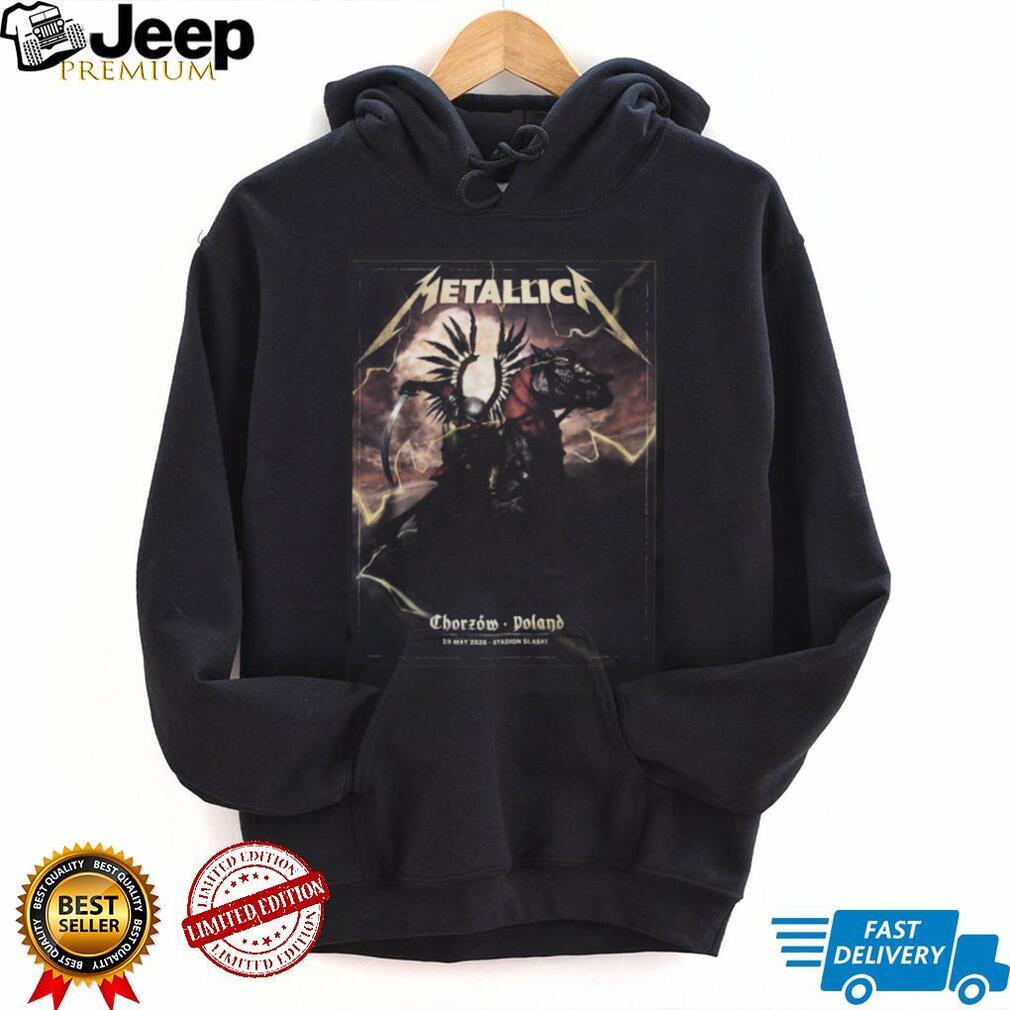Metallica Winged Hussar Chorzow Poland 2026 Tour Graphic T Shirt