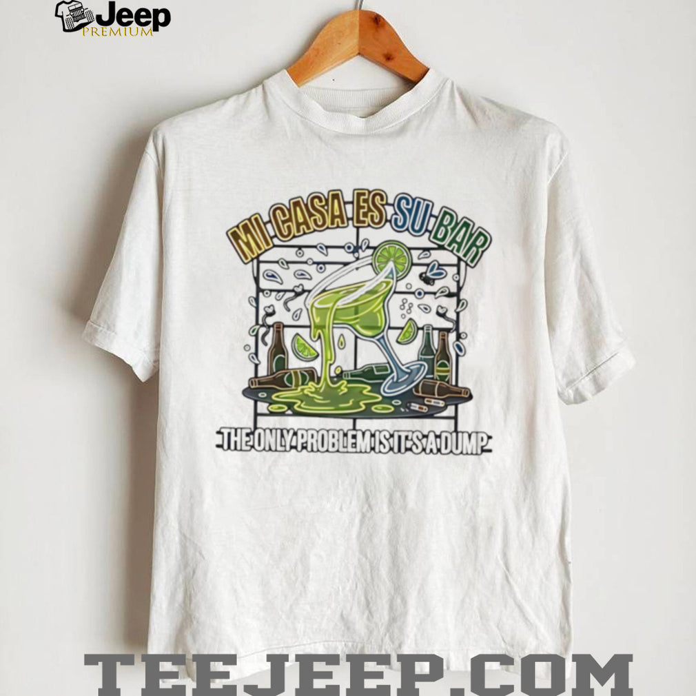 Mi Casa Es Su Bar Margarita Party Humor Graphic T Shirt