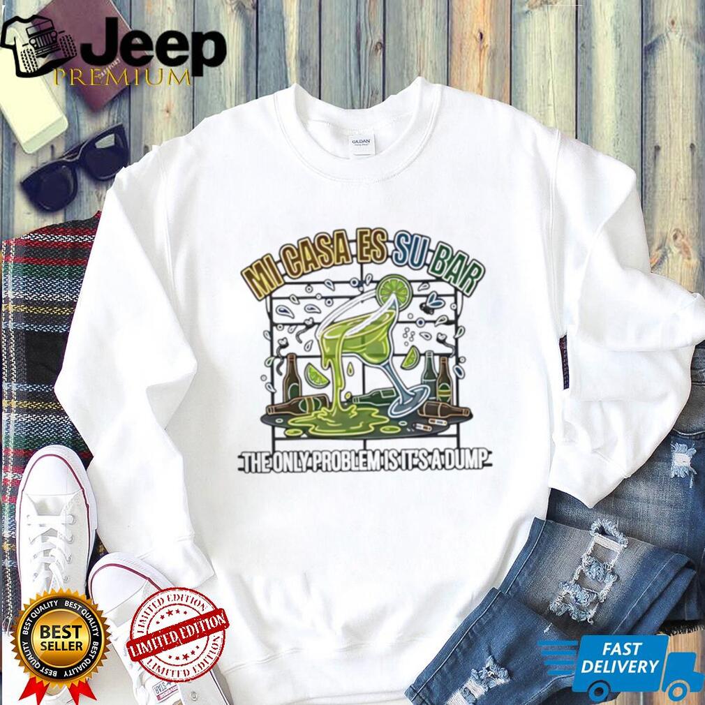 Mi Casa Es Su Bar Margarita Party Humor Graphic T Shirt