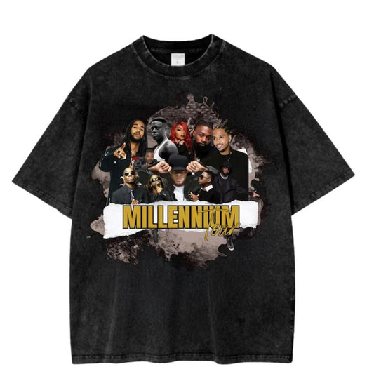 Mi.lle.nniu.m  2025 T-Shirt,  Cotton unisex T-shirt, Menswear Top, Womenswear Top Underwear Streetwear