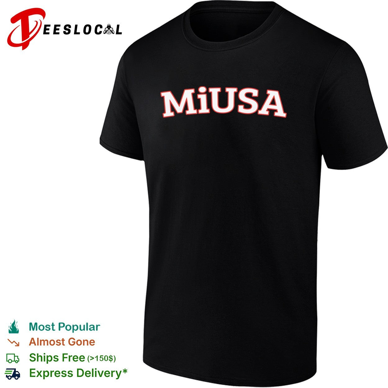 MiUSA Made in USA American Pride shirt