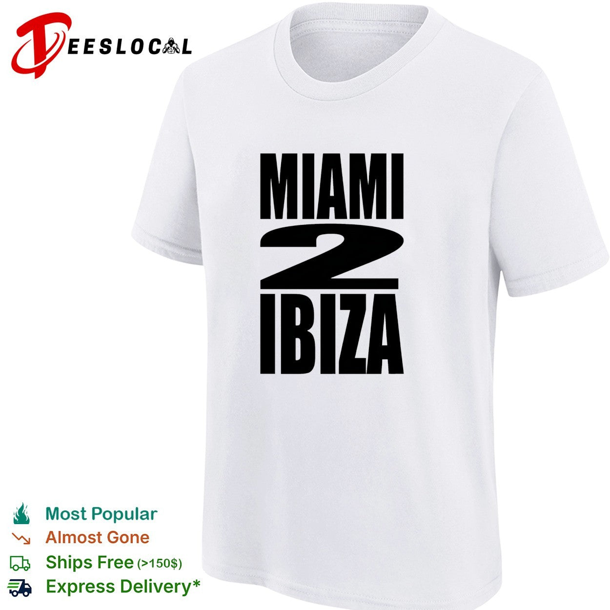 Miami 2 Ibiza nightclub party shirt