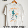 Miami Dolphins Mom Life T Shirt Aqua & Orange Mother Son Football T Shirt