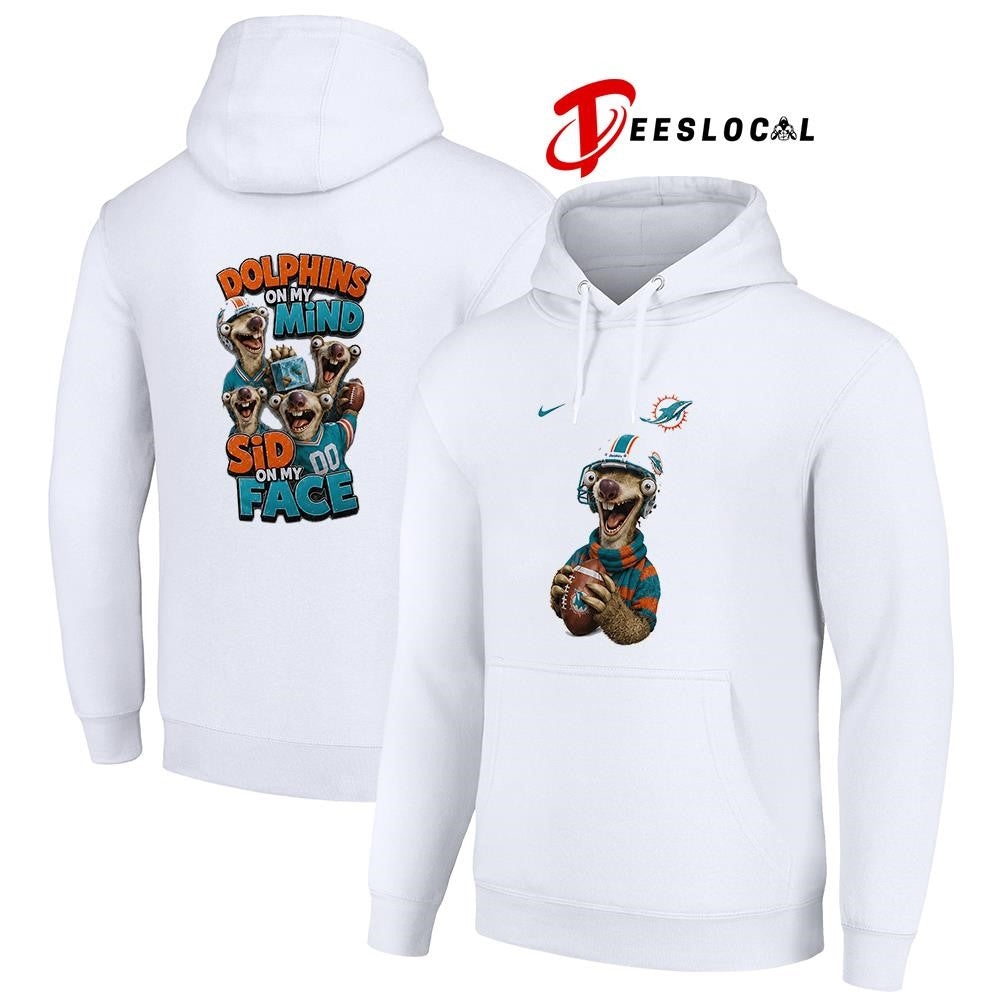 Miami Dolphins on my mind Sid on my face shirt