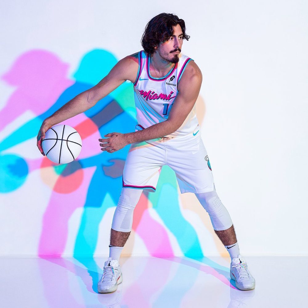 Miami Heat White 2024-25 City Edition Style 5