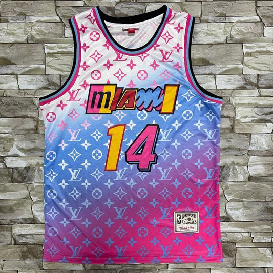 Miami Heat #14 Tyler Herro Heat 14 s-xxl Style 2
