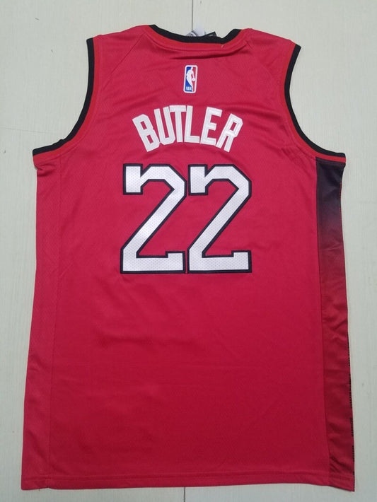 Miami Heat #22 Jimmy Butler Heat 22 Red City s-xxl Style 1