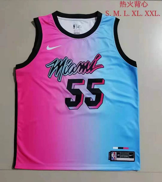 Miami Heat #55 Duncan Robinson Heat 55 # Hot Press s-2xl Style 2
