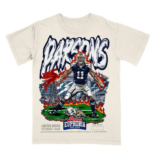 Micah Parsons Planet Euphoria Shirt, Vintage 90s Unisex Tee Various Sizes and Colors, shirt trend