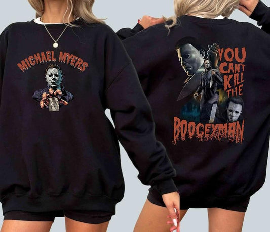 Michael Myers 1978 Live Again Shirt | Michael Myers Halloween Killers Friends Movie Unisex Shirt Double Sides | You Can't Kill The Boogexman Shirt | Must Have Halloween Shirt
