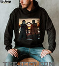 Michael Myers and Jason Voorhees Heart Hands Bromance T Shirt