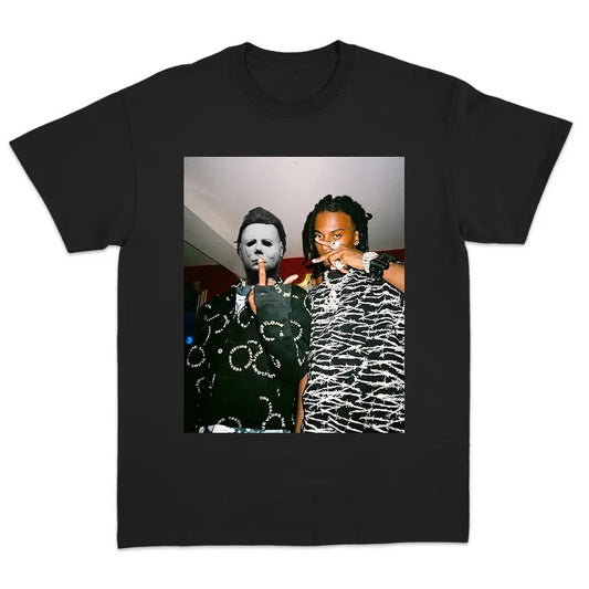 Michael x Carti Shirt Graphic Tee Shirt Vintage Oversized Cotton Short Sleeve Streetwear Casual Trend shirt Gift For Fans