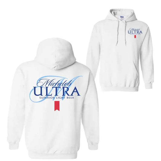 Michelob Ultra Light Beer Hoodie Sweatshirt T-Shirt, Unisex Shirt, Trendy Shirt Fabric Menswear Aesthetic Sweaters