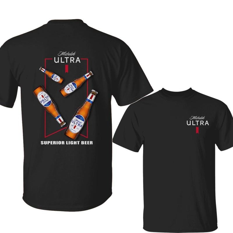 Michelob Ultra Superior Light Beer T-Shirt, All Weather Gear, Full Size & Full Color
