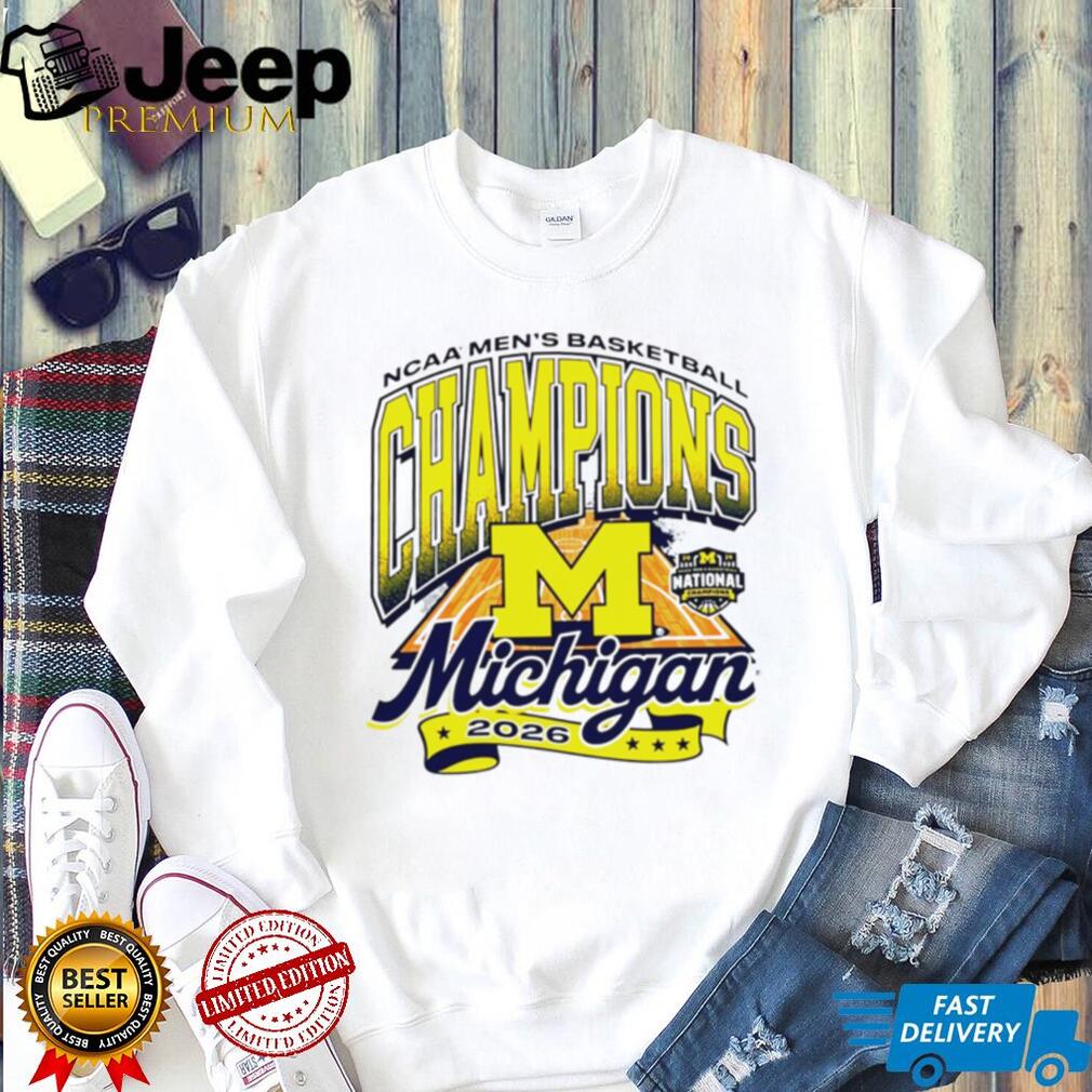 Michigan Basketball 2026 NCAA Men’s National Champions Graphic T Shirt