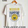 Michigan Big Ten Champions 2025 2026 Men’s Basketball T Shirt