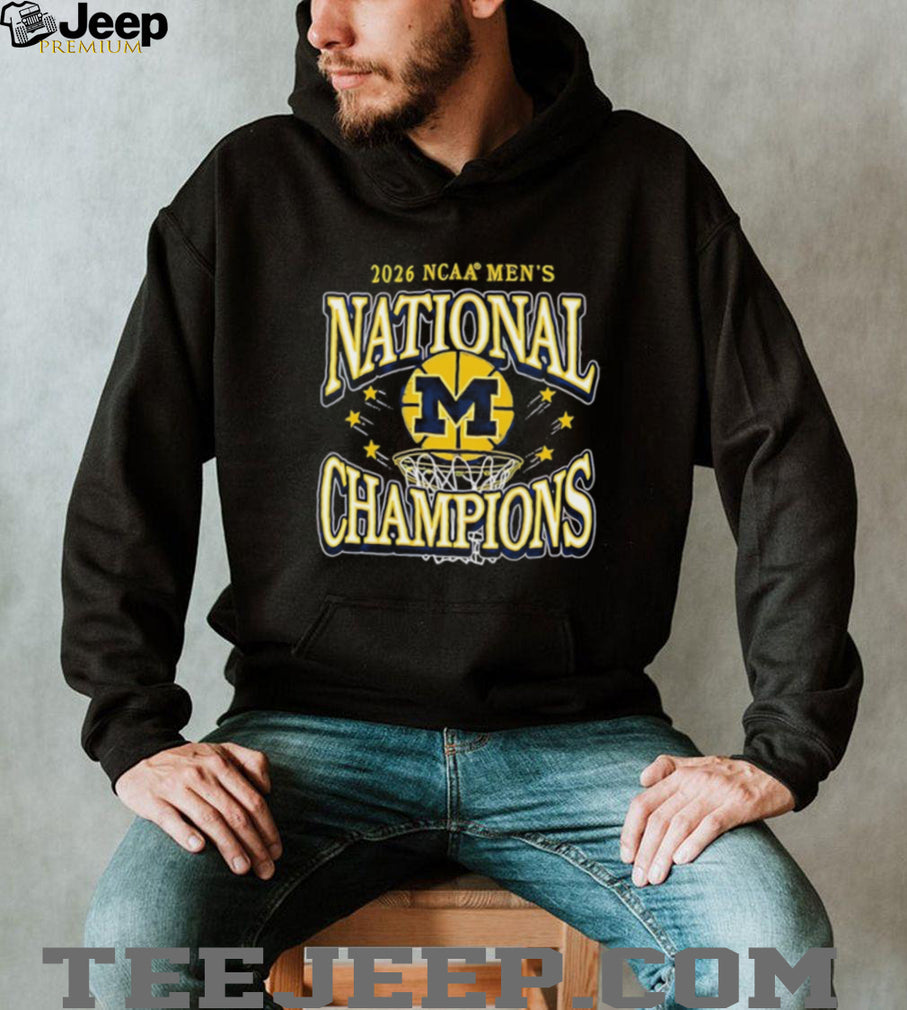 Michigan NCAA Men’s National Champions 2026 Basketball T Shirt