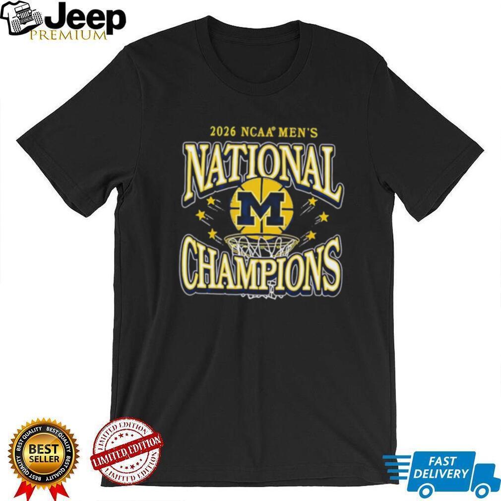 Michigan NCAA Men’s National Champions 2026 Basketball T Shirt