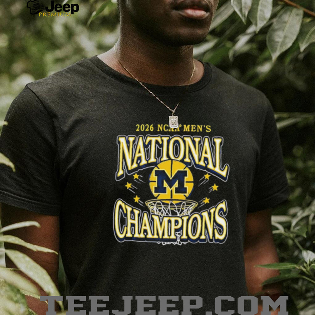 Michigan NCAA Men’s National Champions 2026 Basketball T Shirt