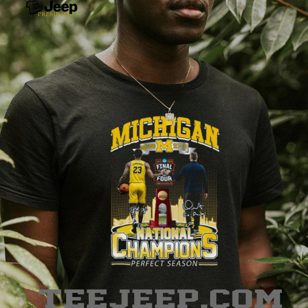 Michigan Wolverines 2025 2026 National Champions Perfect Season Coffee T Shirt