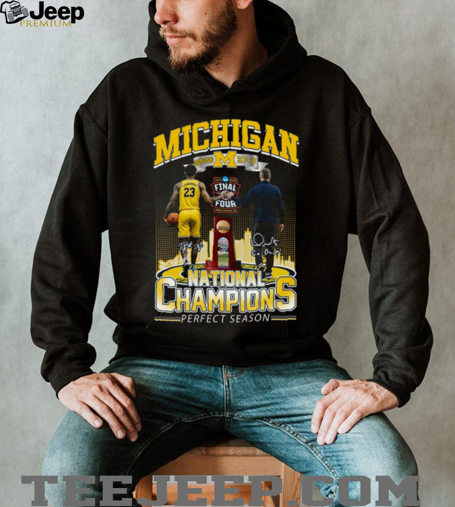 Michigan Wolverines 2025 2026 National Champions Perfect Season Coffee T Shirt